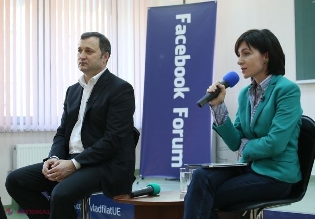 Vlad Filat, a spulberat zvonurile vehiculate în ultima vreme, precum că Maia Sandu ar avea zile numărate în fruntea Ministerului Educaţiei. Foto: ziarulnational.md