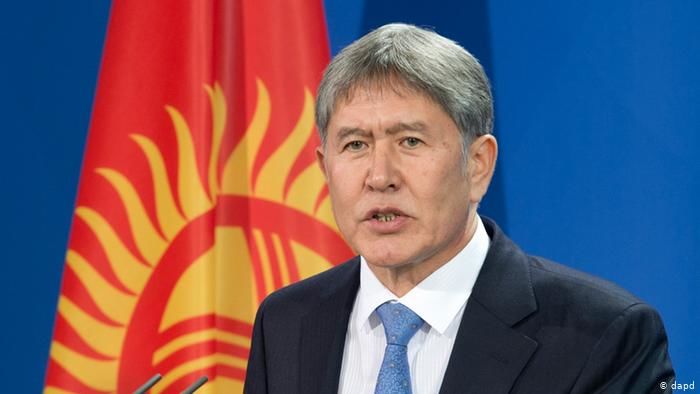 Экс-президент Киргизии Алмазбек Атамбаев.