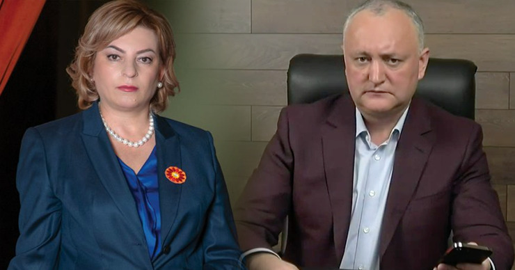Додон: Дурлештяну не голосовала за меня, а я поддержал ее кандидатуру в премьеры. Коллаж: Point.md