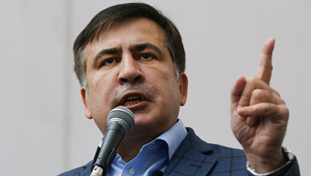 Саакашвили пожаловался, что украинцы коверкают его имя.