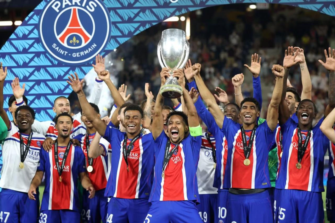 PSG a câștigat pentru a doua oară în istorie Supercupa UEFA.