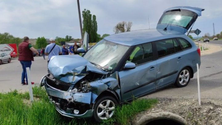 ДТП на трассе в Страшенском районе: водитель выехал на встречную полосу.