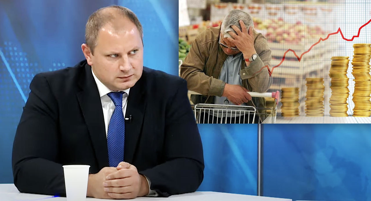Штефан Глигор заявил, что крупные ритейлеры наживаются на горе людей. Коллаж Point.md.