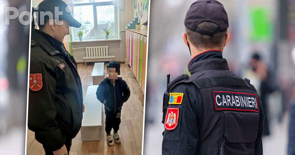В Кишиневе карабинеры нашли ребенка, сбежавшего из детсада.