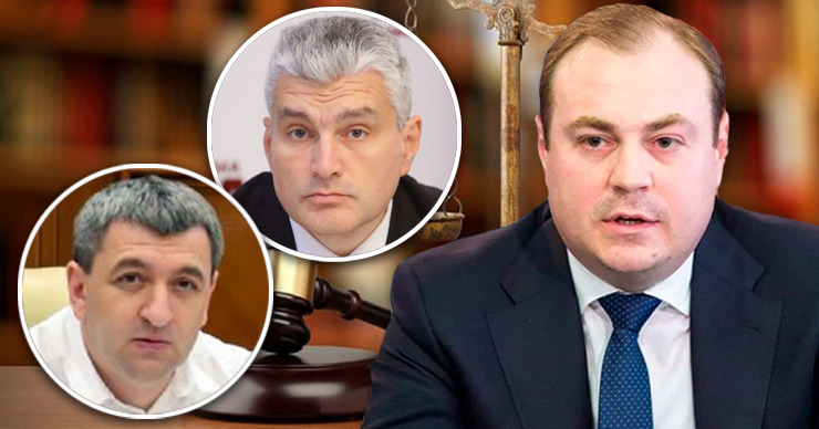 Никифорчук грозит судом Слусарю и Карпу и требует у них по 50 000 леев. Коллаж: Point.md