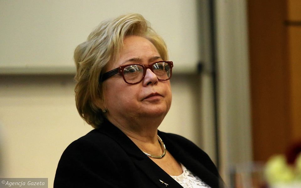 Preşedinta Curţii Supreme din Polonia, Malgorzata Gersdorf.
