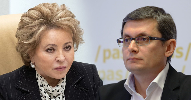 Матвиенко прокомментировала участие Кишинева в "Крымской платформе". Коллаж: Point.md