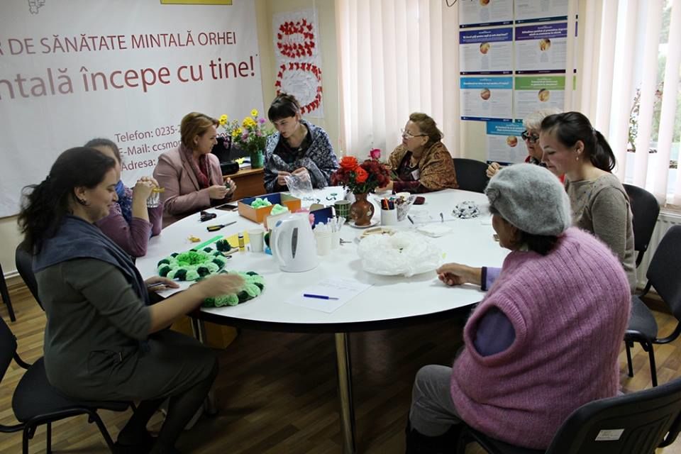 Общинные центры психического здоровья обеспечивает диагностику, лечение и мониторинг людей с проблемами психического здоровья. Фото: Facebook/Stela Grigoras.