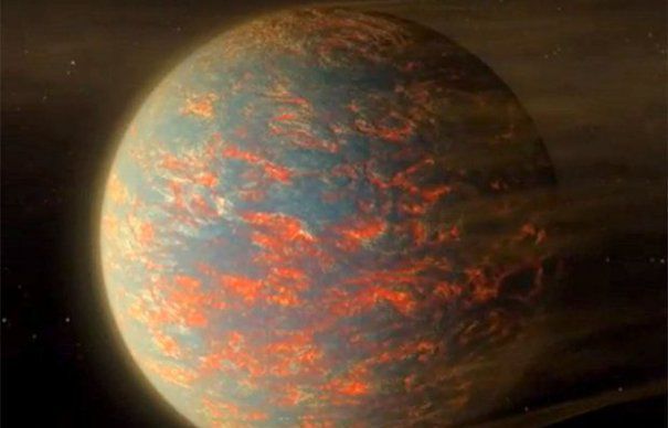 Planeta, cunoscută şi Janseen, orbitează o stea asemănătoare Soarelui la o distanţă de 40 de ani lumină, numită Cancri 55 A.