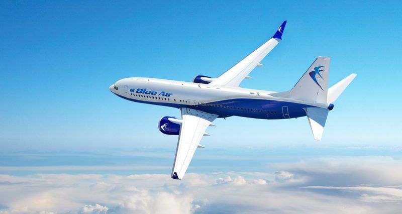 Blue Air - крупнейший румынский авиаперевозчик.