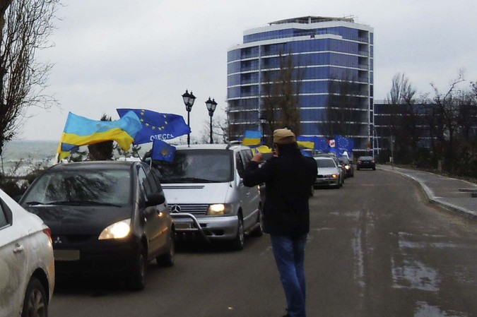 Автомайдан считают одним из структурных подразделений Евромайдана.