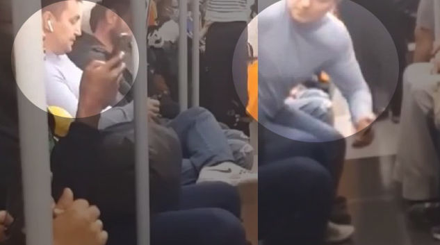Вячеслава Платона заметили в лондонском метро. Коллаж: Point.md