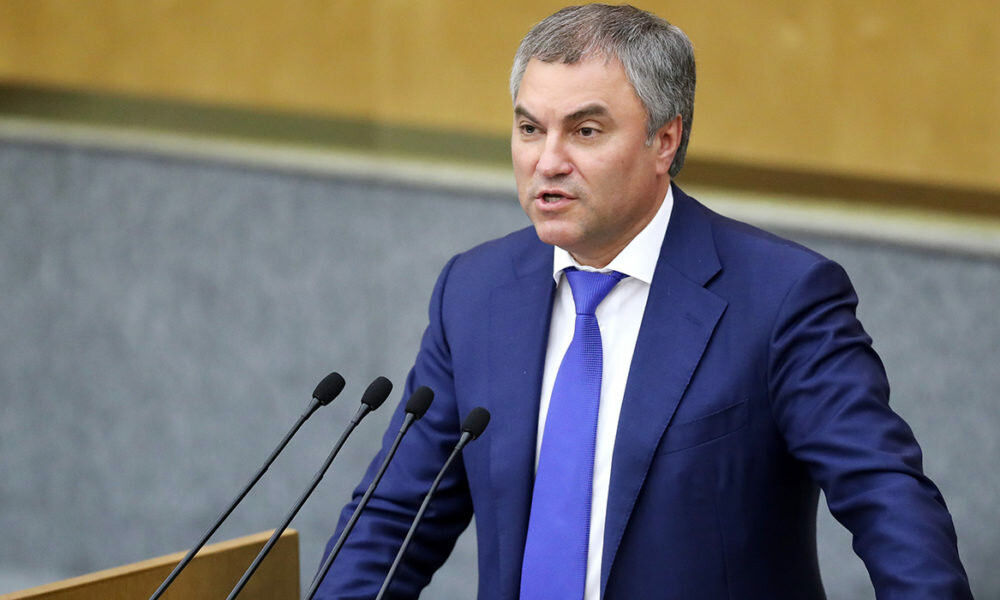 Спикер Госдумы Вячеслав Володин.