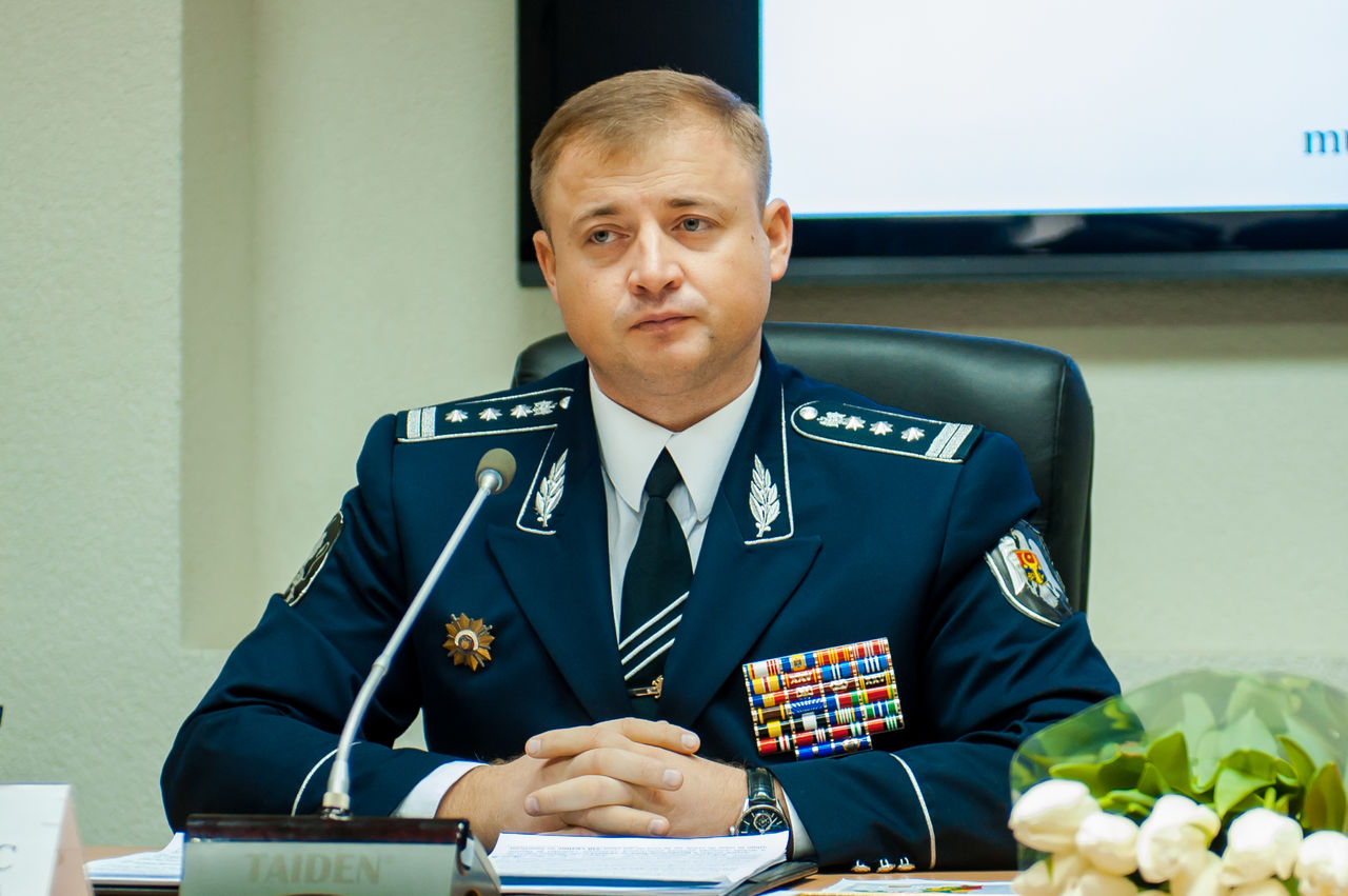 Замначальника генерального инспектората полиции (ГИП) МВД Георге Кавкалюк.