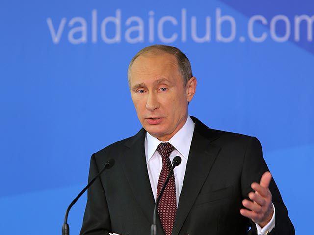 Президент Путин в своем выступлении заявил, что политика правящих кругов США является, как он выразился, ошибочной.