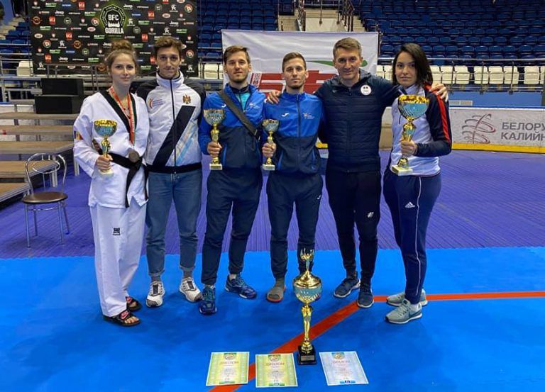 Спортсмены из Молдовы завоевали медали на кубке Беларуси по тхэквондо. Фото: olympic.md.