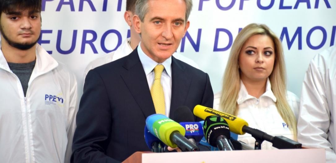 Președintele Partidului Popular European din Moldova, Iurie Leancă. Foto: privesc.eu