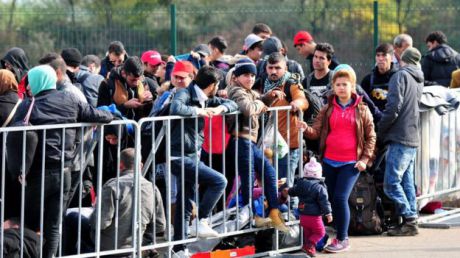 Slovenii s-au trezit cu un val uriaş de refugiați. Foto: bbc.co.uk