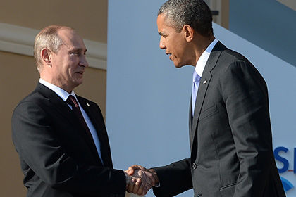 Владимир Путин и Барак Обама.