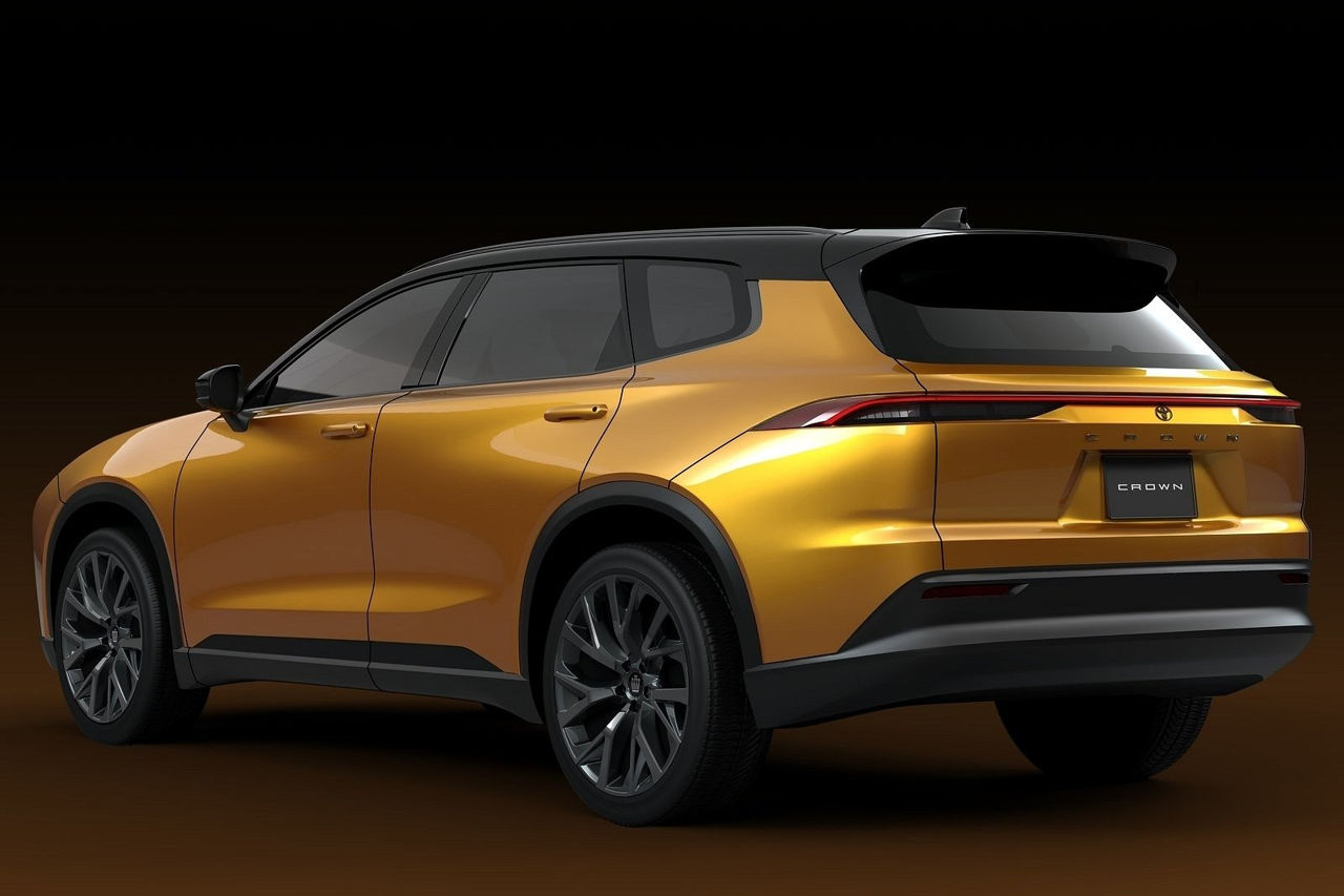 Toyota показала новый гибридный кроссовер.