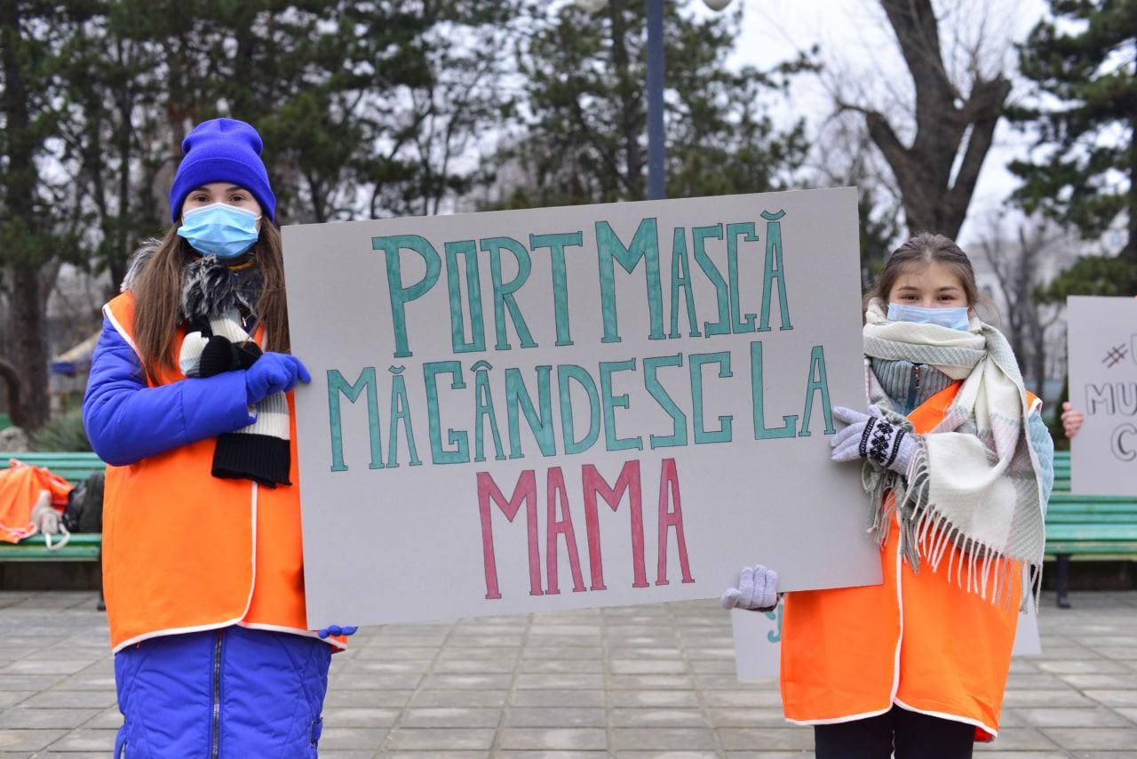 Стартовала информационная кампания «Молодежь столицы против COVID».