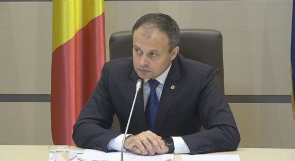 Președintele Parlamentului, Andrian Candu.