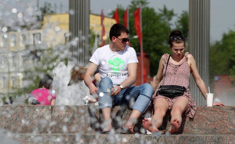 В выходные будет около 30 градусов.