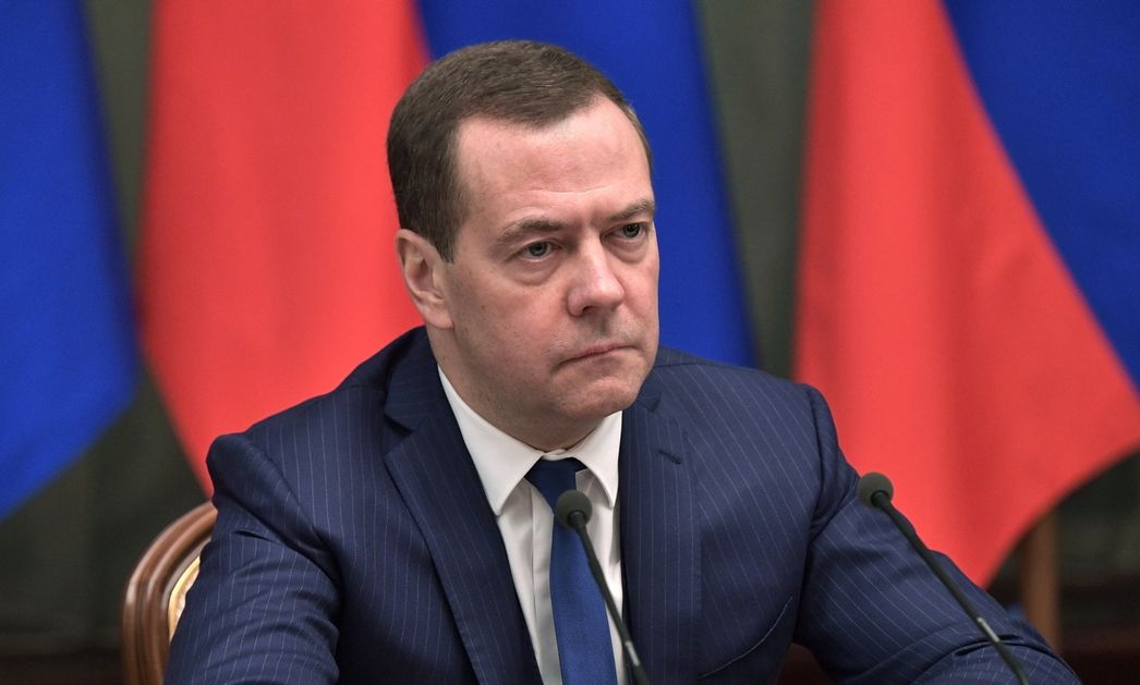 Председатель "Единой России", зампред Совбеза РФ Дмитрий Медведев.