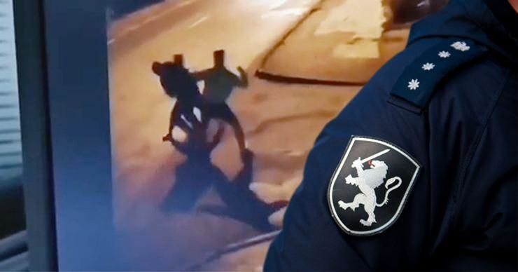 Спортсмены-тяжелоатлеты избили офицера полиции в столице. Коллаж: Point.md