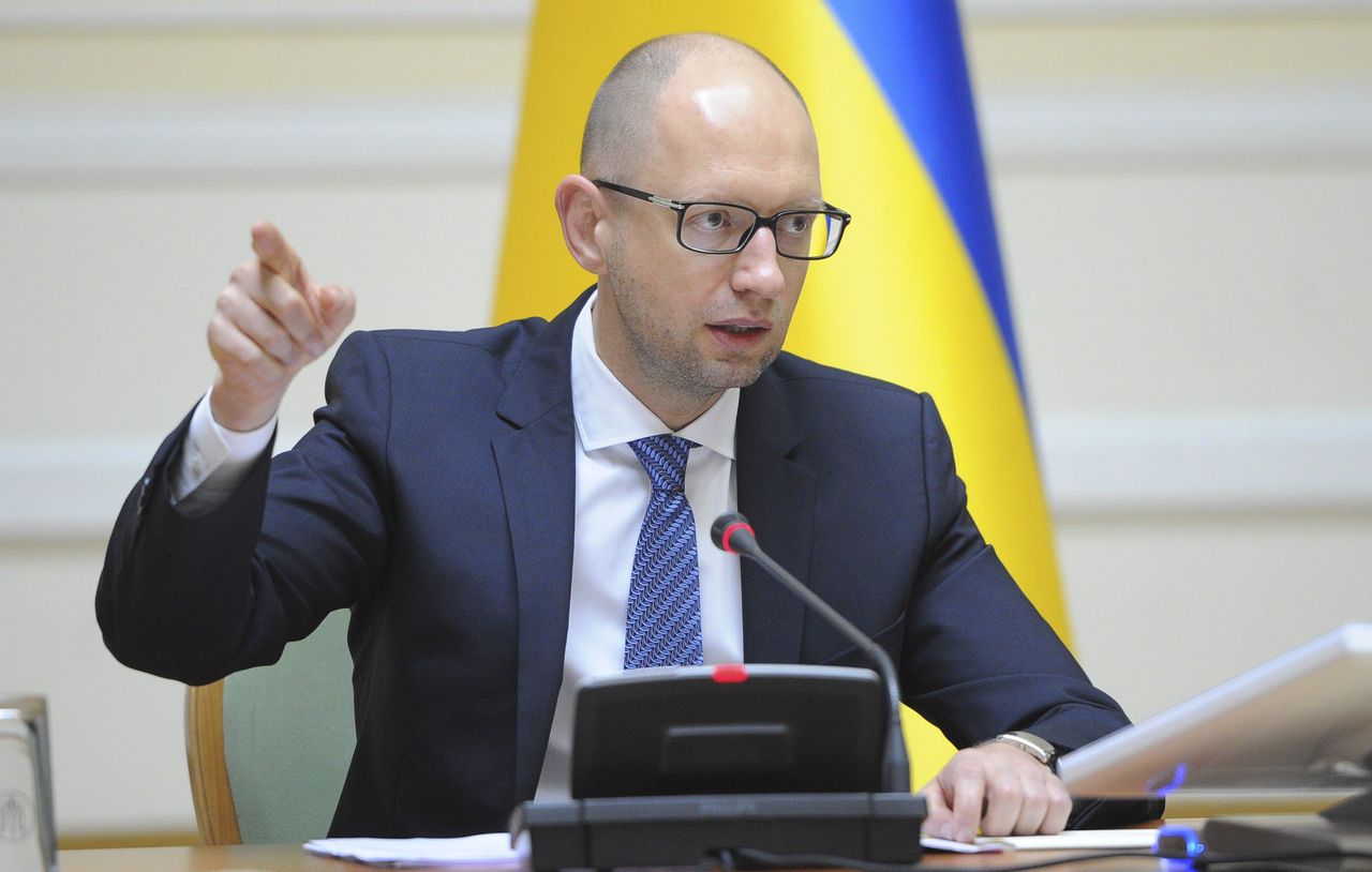 Премьер-министр Украины Арсений Яценюк.