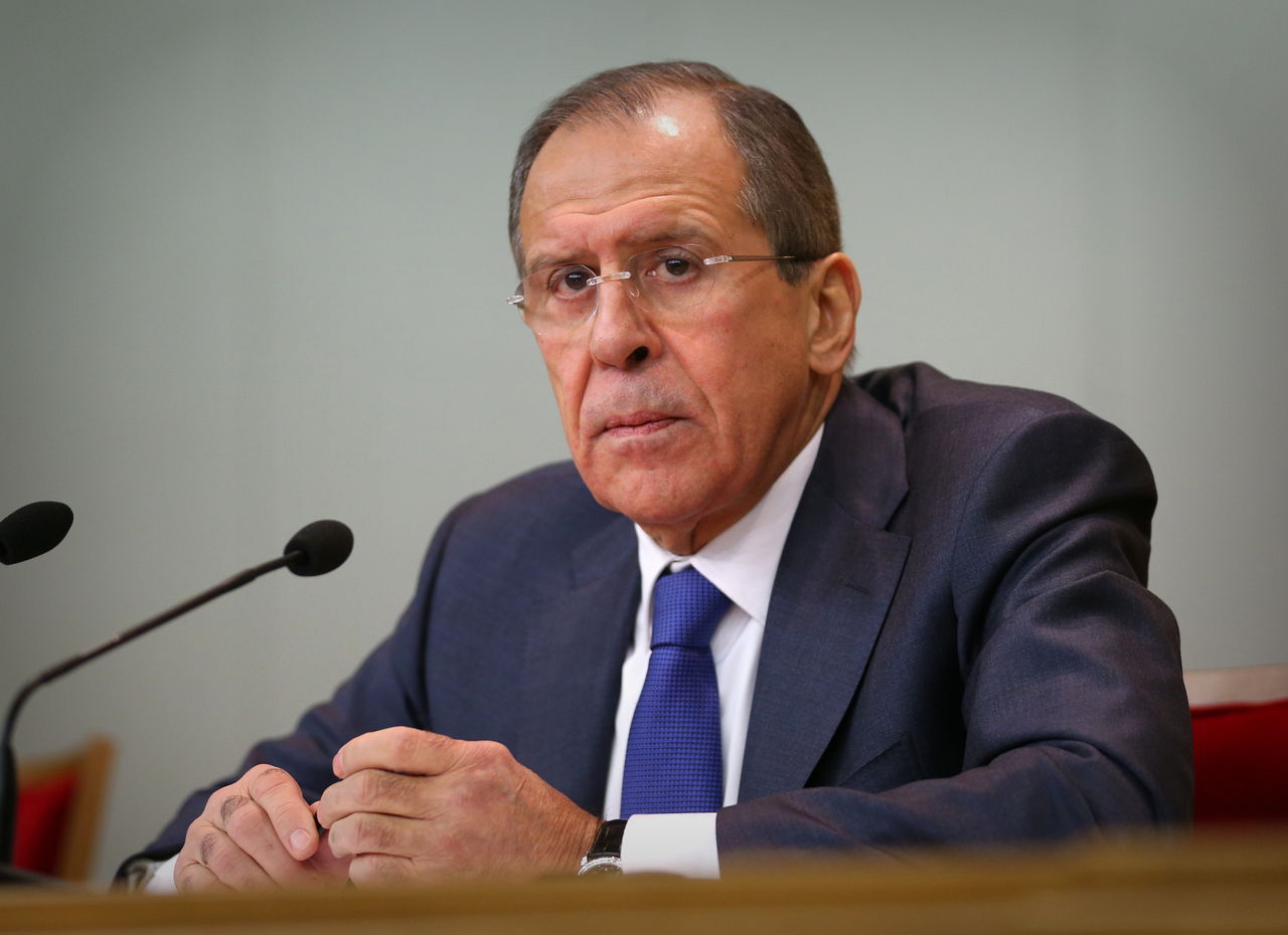 Сергей Лавров, министр иностранных дел РФ.