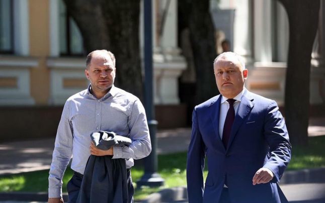 Ceban, în apărarea lui Dodon: Familia sa a amenajat şi un teren de joacă pentru copii. Foto: adevarul.ro
