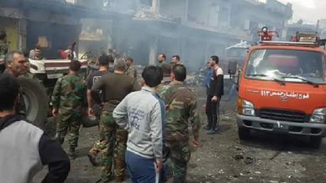 Cel puţin zece civili au fost ucişi şi patruzeci au fost răniţi. Foto: sputniknews.com