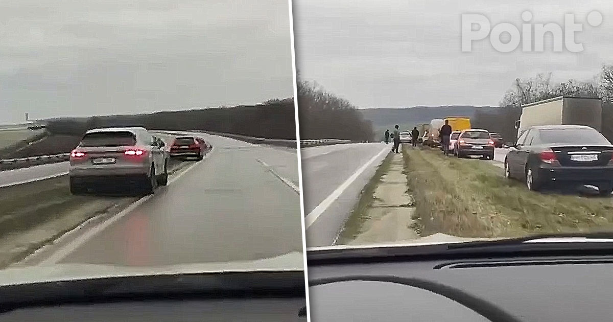 Drumul M3 spre Cimișlia, ca sticla. Șoferii merg pe marginea carosabilului.