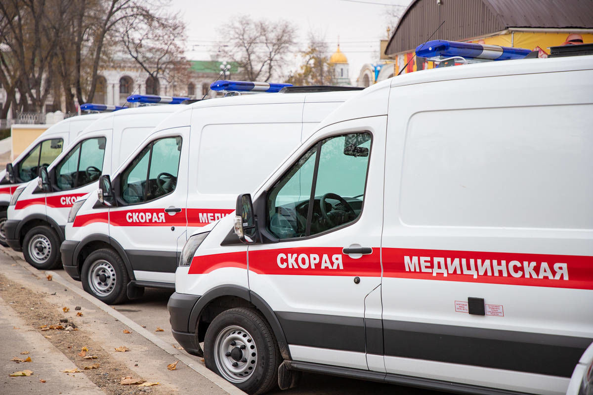 В Приднестровье новые автомобили скорой помощи выезжают на вызовы.