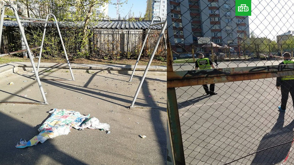 В Киеве во дворе жилого дома взорвалась самодельная бомба