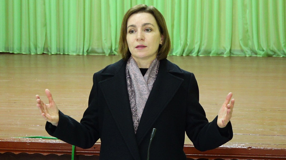 Президент Молдовы Майя Санду.