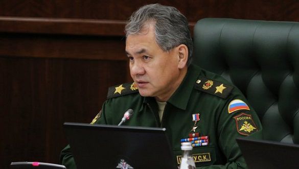 Ministrul rus al Apărării, generalul de armată Serghei Shoigu.