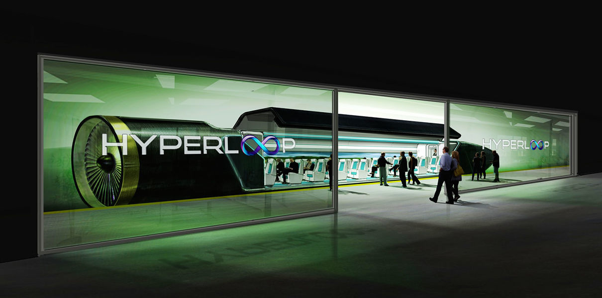 Hyperloop One соединит арабские страны.