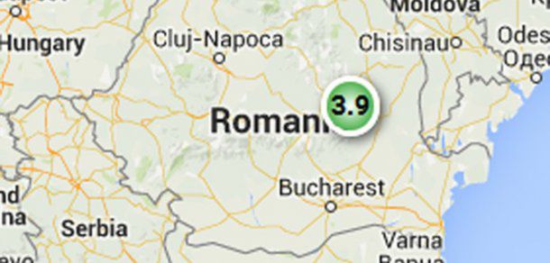 Un cutremur cu magnitudinea de 3,9 grade pe scara Richter s-a produs sâmbătă, la ora 00.31, în zona Vrancea. Foto: Mediafax