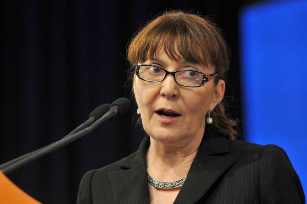 Monica Macovei a declarat despre noul partid M 10 că este o formaţiune politică de dreapta. Foto: nineoclock.ro.