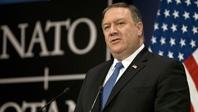 Помпео принес присягу в качестве госсекретаря США.