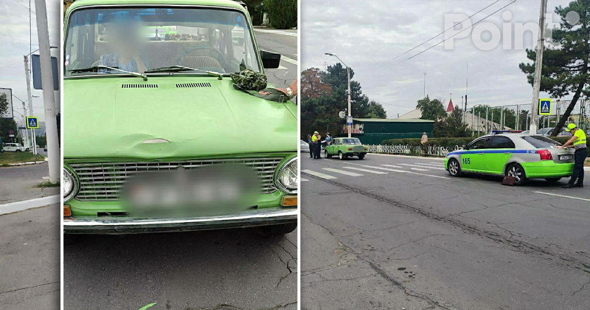 В Рыбнице на пешеходном переходе сбили школьницу.