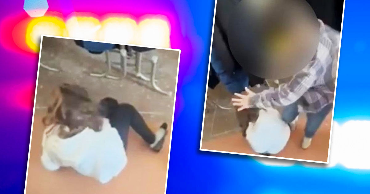 O fată, bătută cu picioarele de un băiat la Bender: Momentul a fost filmat de un elev.
