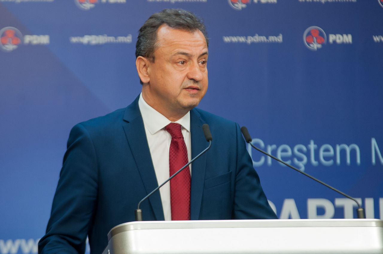 Пресс-секретарь Демократической партии Молдовы Виталие Гамурарь.