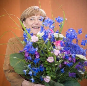 Angela Merkel este prima femeie cancelar al Germaniei.
