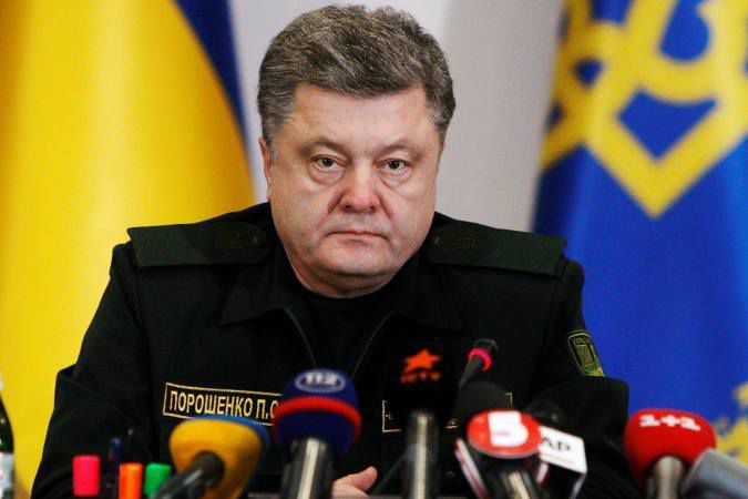 Президент Украины Петр Порошенко.