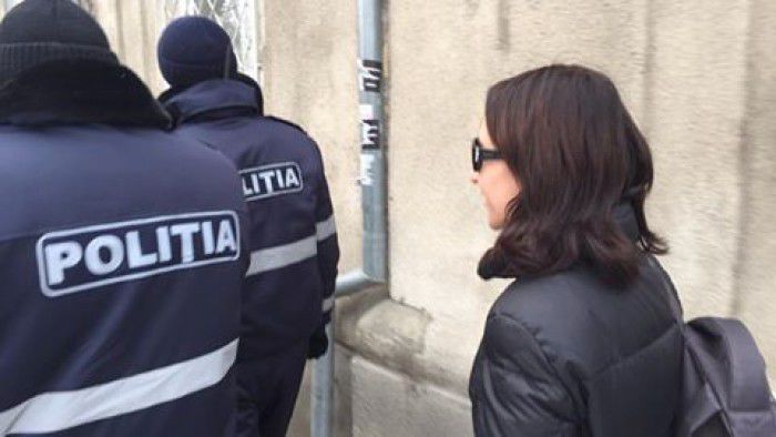 Maia Sandu, surprinsă la protestele din centrul capitalei. Foto: NewsMaker.md