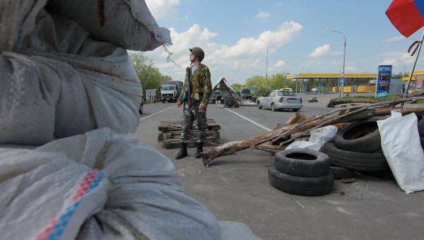 В городе Брянка Луганской области убит сторонник федерализации.