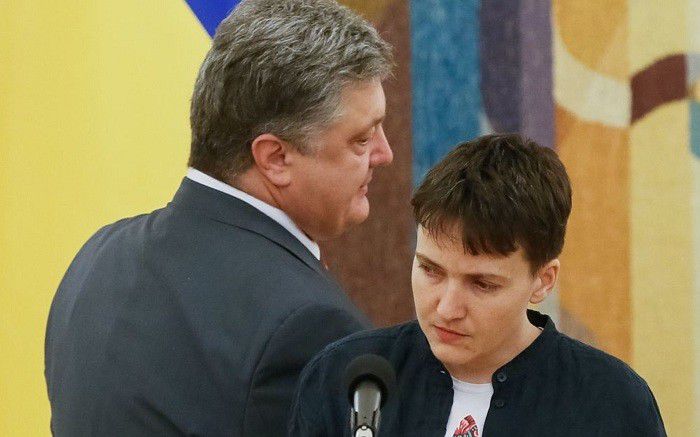 Порошенко отреагировал на задержание Савченко.